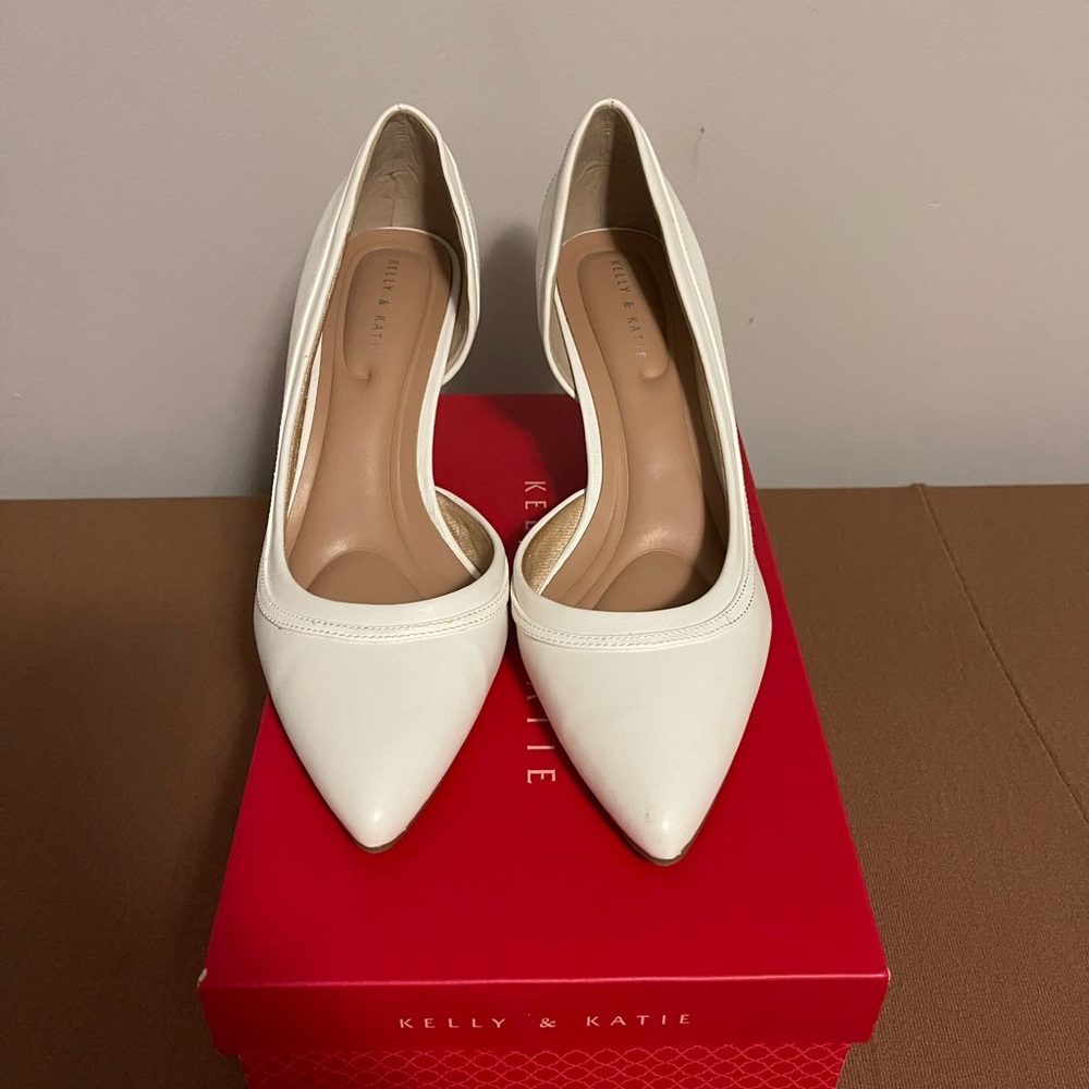 White clear 1/2inch pumps
